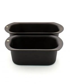 Netherton Foundry Spun Iron Loaf Tins Set Of 2