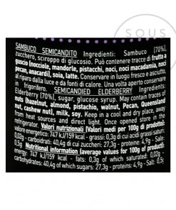 Pariani Semi-Candied Elderberries 260g