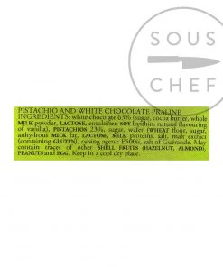 Ingredients Pariani Pistachio And White Chocolate Pralines