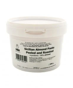 Pariani Sicilian Almond Paste Peeled And Roasted 500g Ingredients