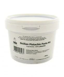 Ingredients Pariani Sicilian Pistachio Paste M1 500g (Intense Green)