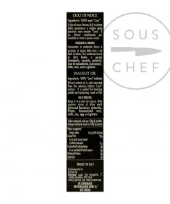 Ingredients Pariani Walnut Oil 100ml