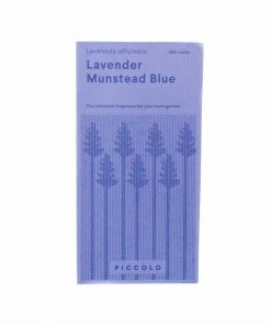 Piccolo Munstead Blue Lavender Edible Flower Seeds Ingredients