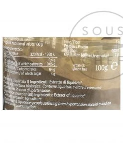 Papalino Ingredients Powdered Liquorice From Calabria 100g