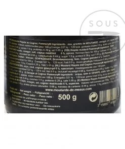 Ingredients Pommery Royale Mustard With Cognac 500g