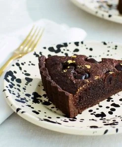 Puglia Handmade Puglia Black Splatter Ceramic Storage Jar 15cm