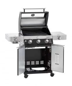 Rosle Videro G3-S Vario+ Gas BBQ Black Cookware