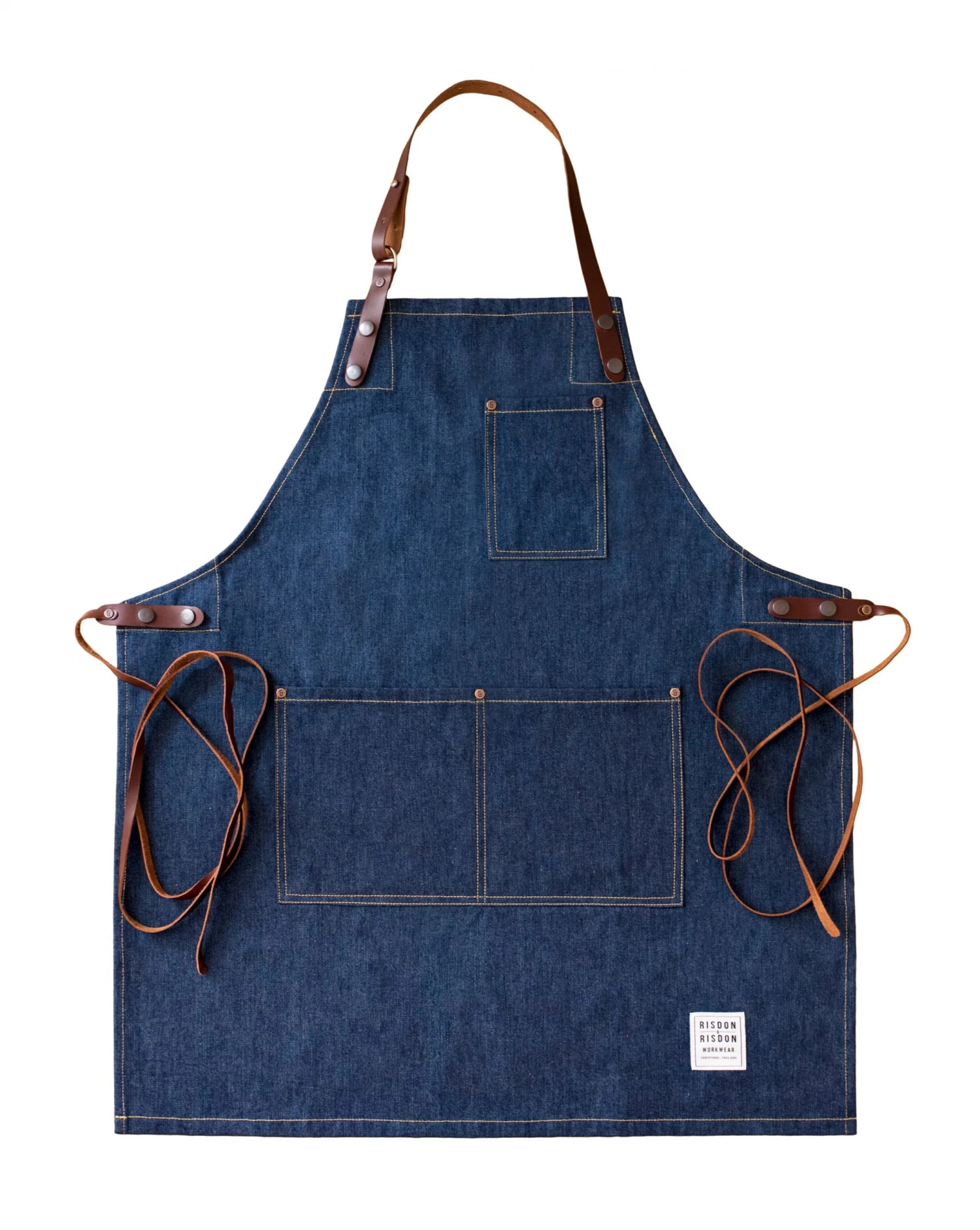 Risdon & Risdon Denim Street Apron Cookware 3 Risdon & Risdon Denim Street Apron Cookware