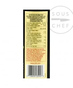 Ingredients Lee Kum Kee Double Deluxe Soy 500ml