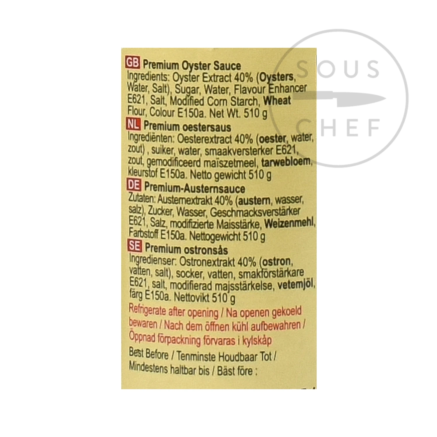 Lee Kum Kee Premium Oyster Sauce 510g 4 Lee Kum Kee Premium Oyster Sauce 510g