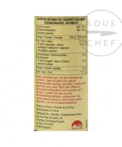 Lee Kum Kee Vegetarian Stir-Fry Sauce 510g Ingredients
