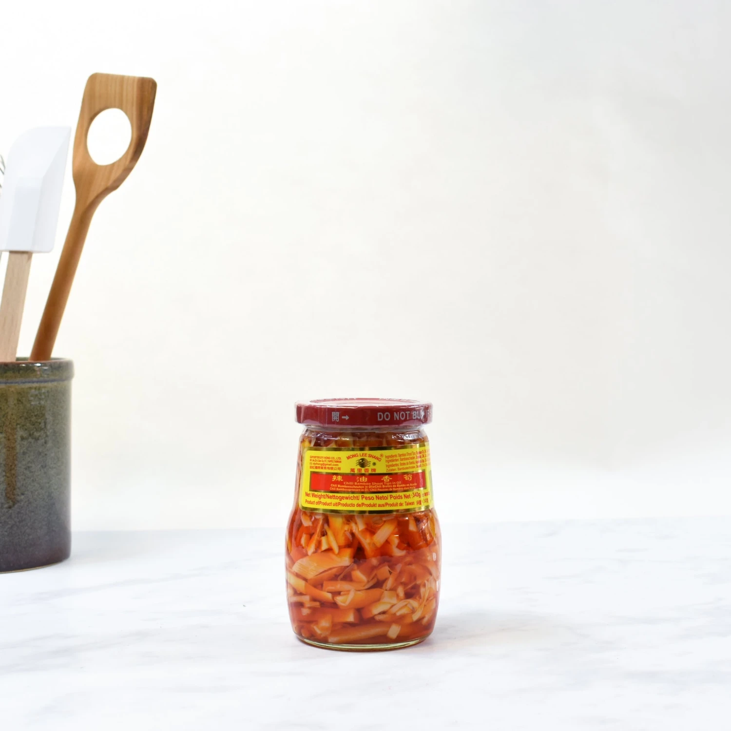 Mong Lee Shan Ingredients Fermented Hot Bamboo Shoots 340g 4 Mong Lee Shan Ingredients Fermented Hot Bamboo Shoots 340g