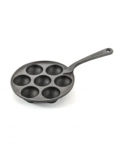 Skeppshult Traditional Cast Iron Dumpling Pan