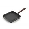 Skeppshult Traditional Cast Iron Square Grill Pan 25cm Cookware