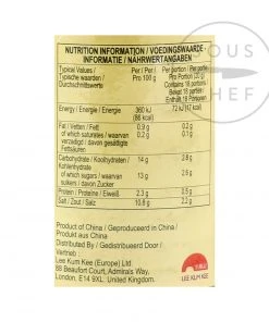 Ingredients Lee Kum Kee Chilli Garlic Sauce 368g