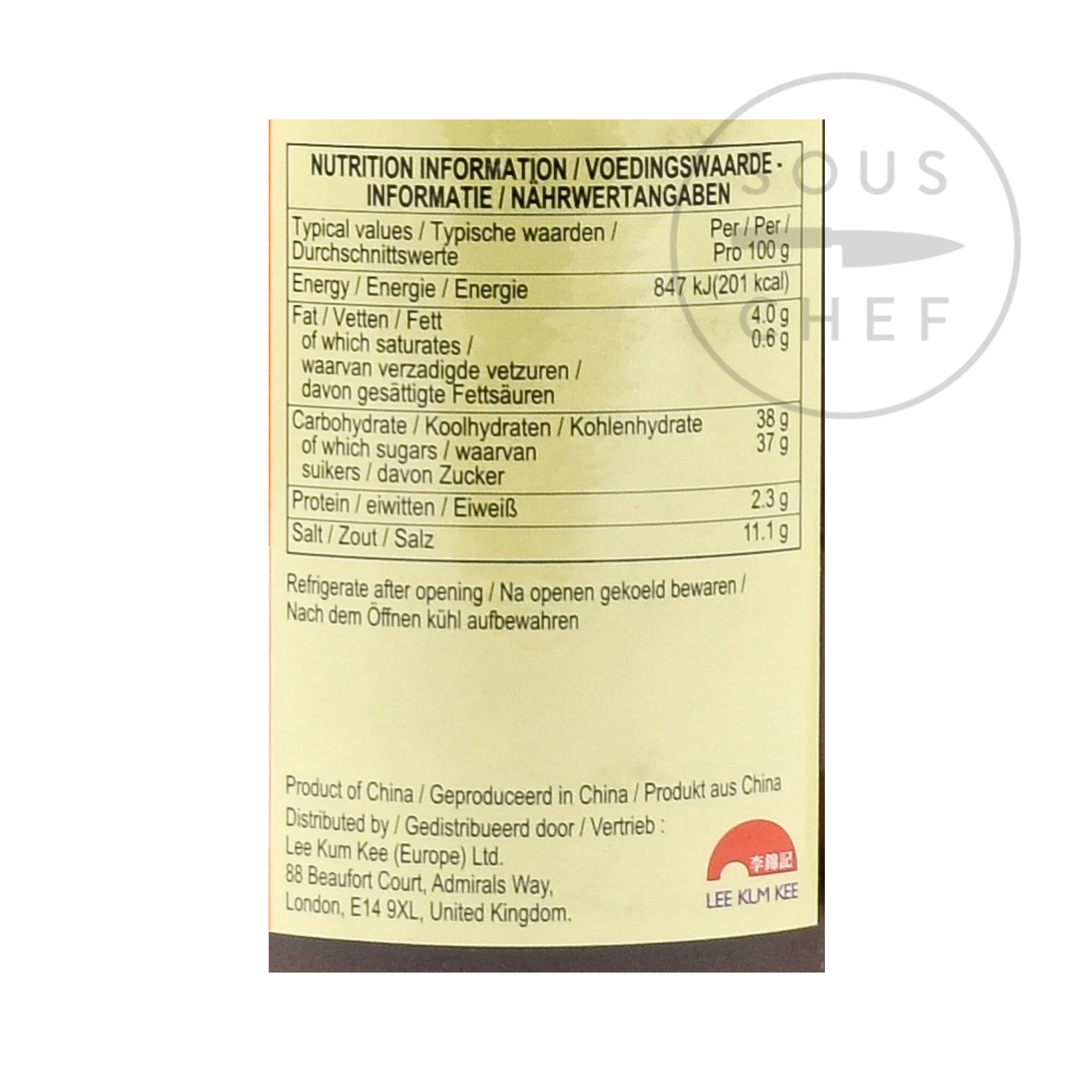 Lee Kum Kee Spare Rib Sauce 397g Ingredients 5 Lee Kum Kee Spare Rib Sauce 397g Ingredients