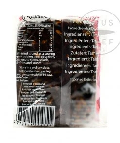 Ingredients Khanum Seedless Tamarind Pulp 400g
