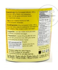 Mae Ploy Yellow Curry Paste