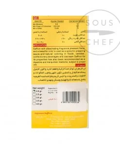 Anjoman Saffron Spanish Ingredients 22 Anjoman Saffron Spanish Ingredients