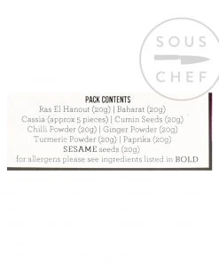 Ingredients Spice Kitchen Moroccan Spice Tin