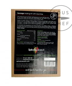 Spicely Does It Sausage Making Kit With Machine Ingredients 11 Spicely Does It Sausage Making Kit With Machine Ingredients