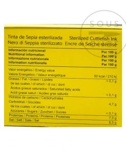 Nortindal Seaweed & Squid Ink 'Squid Ink' Sachets - Cuttlefish Ink