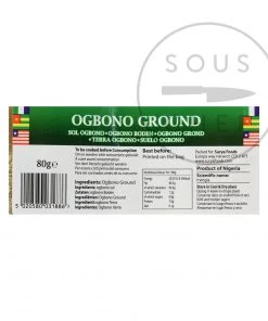Mother Africa Ground Ogbono 80g Ingredients