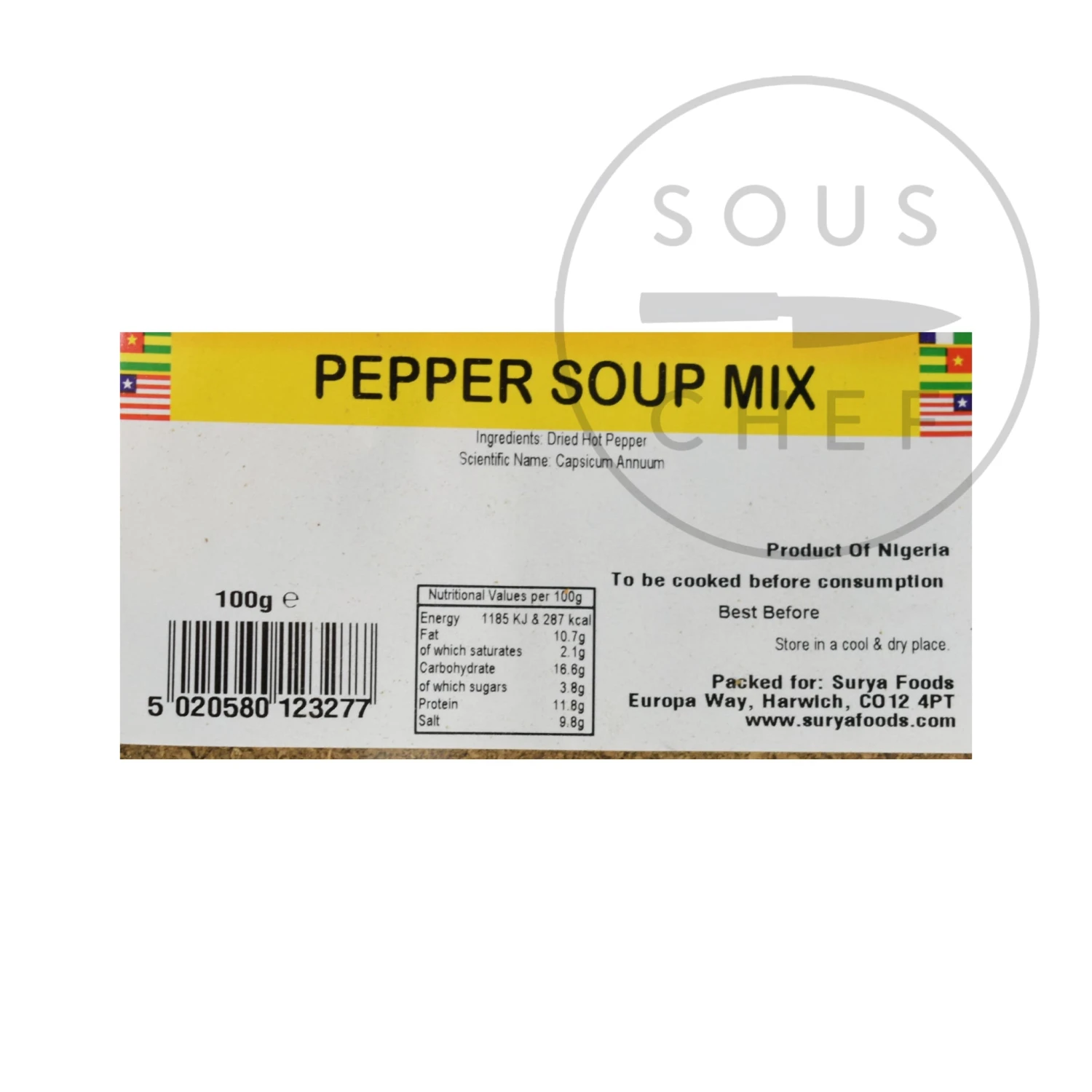 Mother Africa Pepper Soup Mix 100g African Ingredients 4 Mother Africa Pepper Soup Mix 100g African Ingredients