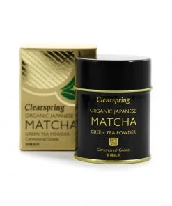 Clearspring Organic Matcha Tea Ceremonial Tin 30g