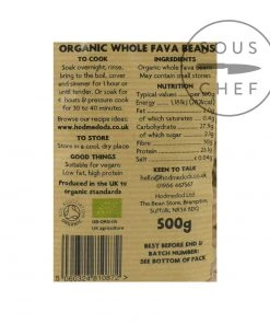 Hodmedod's Organic UK Fava Beans 500g