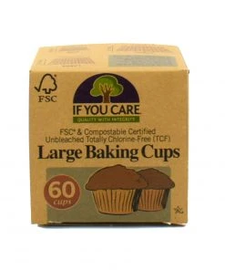 Cookware If You Care Large Parchment Paper Baking Cups X 60