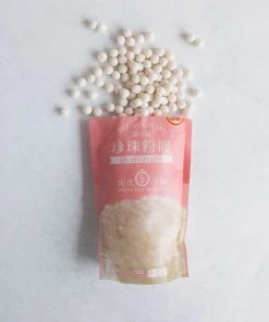 WFY Lychee Flavour Tapioca Pearls 250g