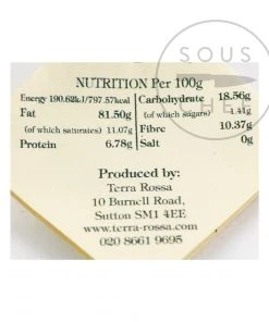 Terra Rossa Zaatar & Pine Nut Sauce 170g Ingredients