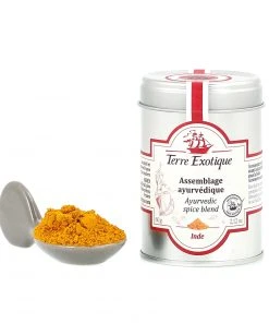 Terre Exotique Organic Ayurvedic Spice Blend 60g Ingredients