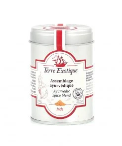 Terre Exotique Organic Ayurvedic Spice Blend 60g Ingredients
