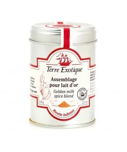 Ingredients Terre Exotique Golden Milk Spice Blend 60g