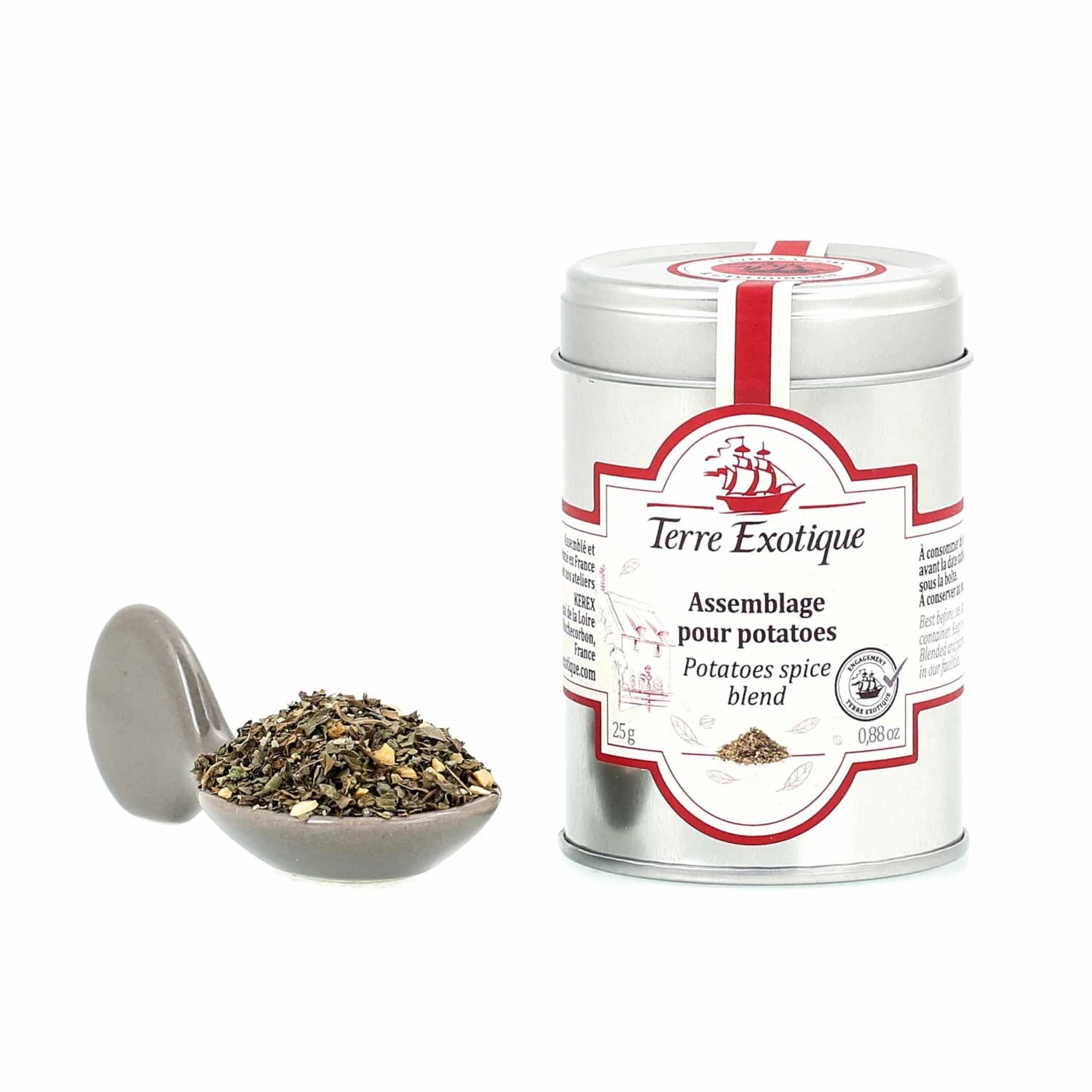 Terre Exotique Potato Seasoning 25g 4 Terre Exotique Potato Seasoning 25g