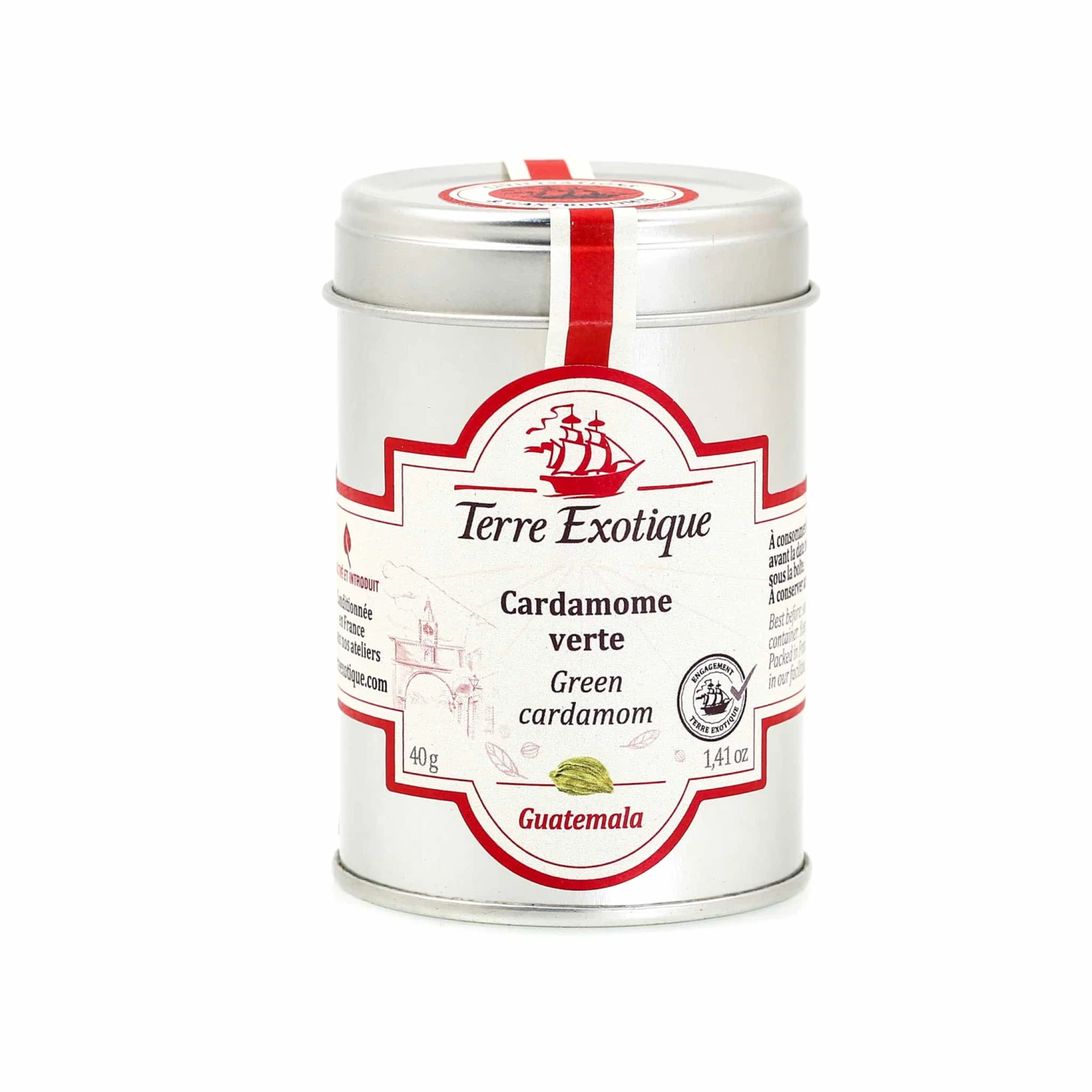 Terre Exotique Green Cardamom 40g 3 Terre Exotique Green Cardamom 40g