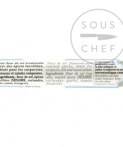 Terre Exotique Fleur De Sel With Roasted Spices 40g