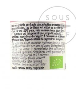 Terre Exotique Orange Blossom Water 100ml