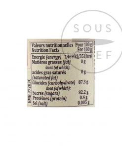 Ingredients Terre Exotique Candied Yuzu Peel 35g