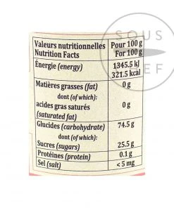 Terre Exotique Glucose Syrup 250g 7 Terre Exotique Glucose Syrup 250g