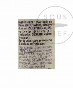 Terre Exotique Mustard With Roasted Spices 100g