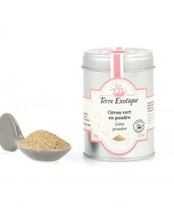 Terre Exotique Organic Dried Lime Powder 60g Ingredients
