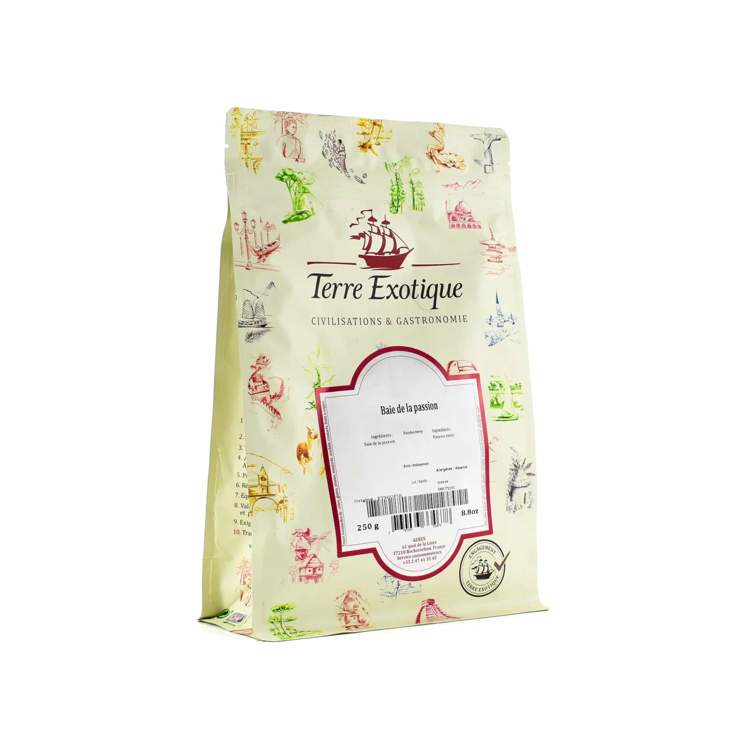 Terre Exotique Passion Berry 250g 3 Terre Exotique Passion Berry 250g