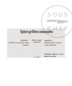 Ingredients Terre Exotique Blend Of Crushed Roasted Spices 500g