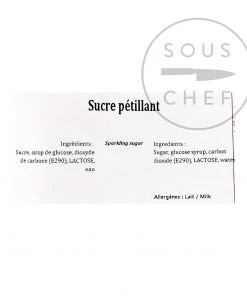 Terre Exotique Sparkling Sugar 1kg Ingredients