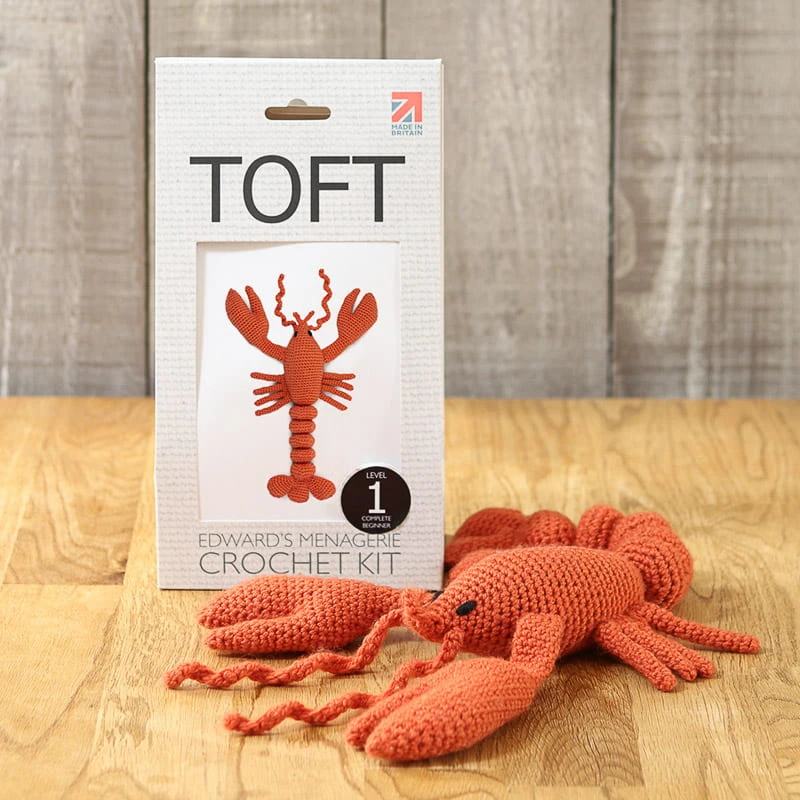 Toft Joanna The Lobster Crochet Kit Gifts 6 Toft Joanna The Lobster Crochet Kit Gifts