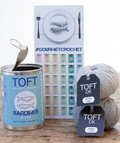 Toft Sardines In A Tin Gourmet Crochet Kit Gifts