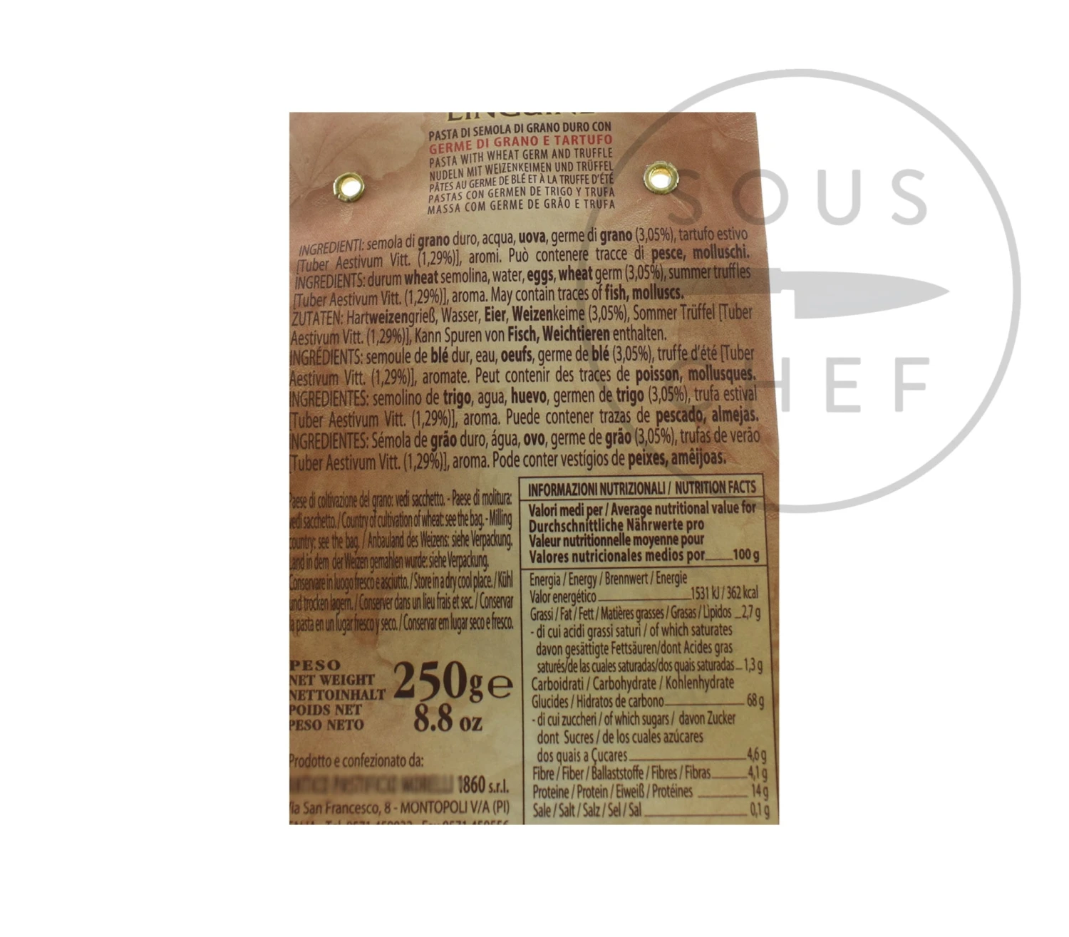 Morelli Truffle Linguine 250g 4 Morelli Truffle Linguine 250g